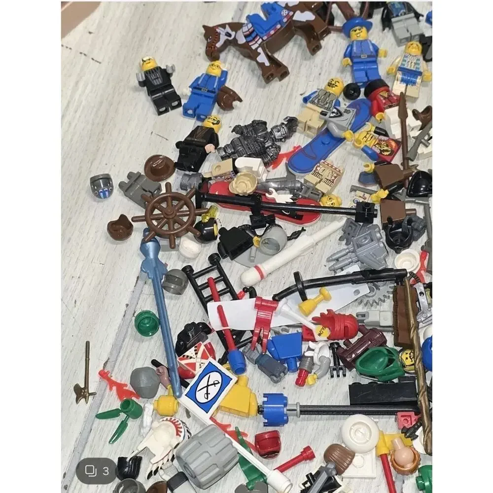 VTG LEGO Mini Figs & Accessories Ninjago Star Wars Harry Potter Western Lot